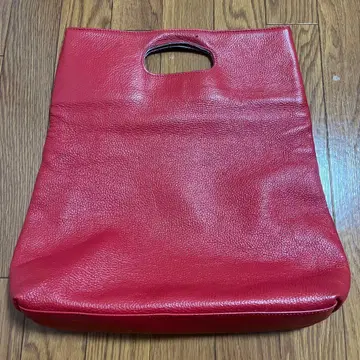 천연 가죽 클러치백