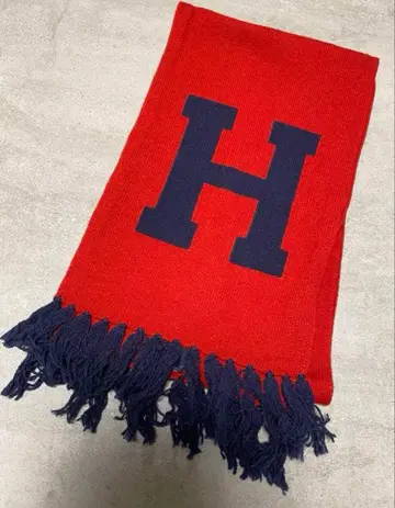 TOMMY HILFIGER 타미힐피거 머플러 스톨 빨간색