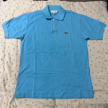 오늘까지 세일 LACOSTE 스카이블루 피케 셔츠 M