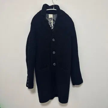 Bark 버그 블랙 체스터 코트