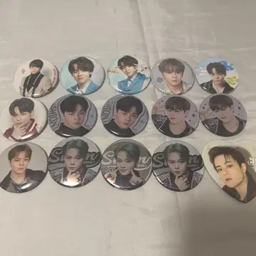 츠루보 시온 캔 배지 묶음 판매