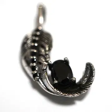 실버 목걸이 925 정품 은 윙 깃털 참 아메리칸