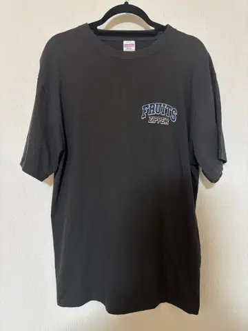 FRUITS ZIPPER black logo T셔츠