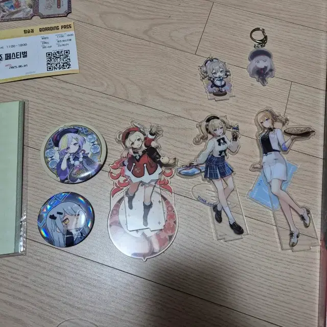 원신 아크릴 스탠드