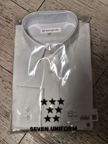 SEVEN UNIFORM 화이트 긴팔 와이셔츠 L
