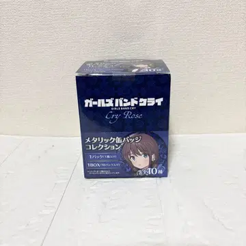 걸즈밴드클라이 Cry Rose 메탈릭 캔뱃지 컬렉션