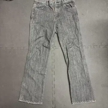 FROM90 그레이 스트레이트 데님