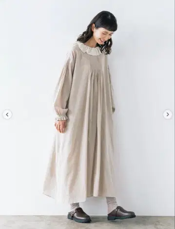 새상품 sm2 kazumi 콜라보 프릴 칼라 원피스