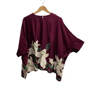 [ 카야 ] 백합 향기 상의 보르도