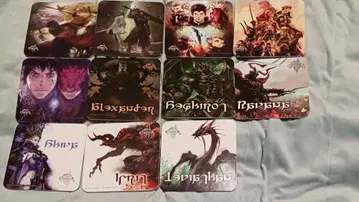 에오르제아 카페 코스터 11장