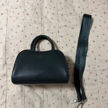 LACOSTE 블랙 핸드백