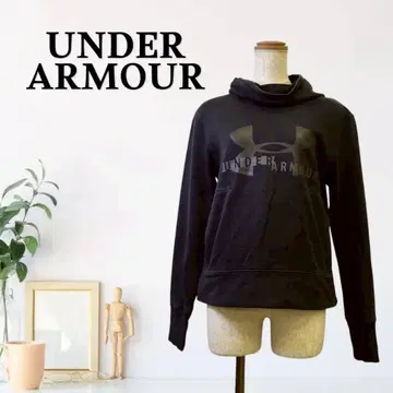 zG398 [M] 언더아머 후드티 로고 프린트