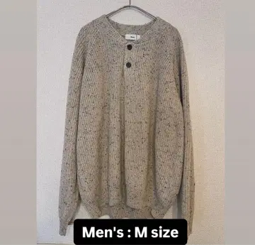 [ 미사용 새상품 ] Bleme 헨리넥 니트 M 사이즈