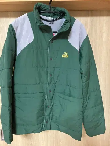 새상품 CHUMS 그린 나일론 자켓 미사용 택 포함