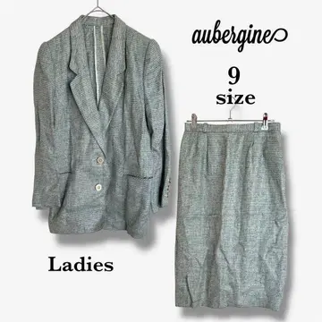 [ 오베르진 ] 수트 스커트 셋업 [ 9 ] ( M 상당 ) 고급 원단