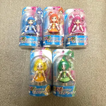 스마일 프리큐어 피규어 5체 세트