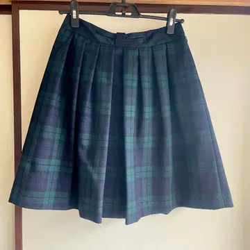 Macintosh philosophy 리본 체크 스커트