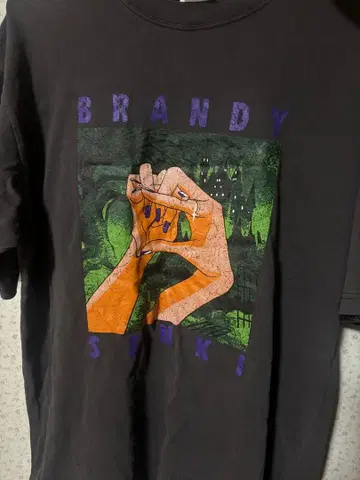 블랑데 센키 BRANDY SENKI 티셔츠 악몽 같은 XL 사이즈