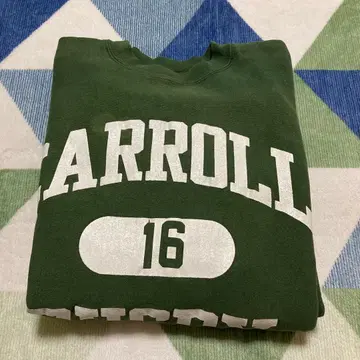 90sChampion 더트머스 그린 리버스 위브 자수 택 XL USA