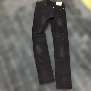 민트크루 MINTCREW 블랙 데님 슬림 핏