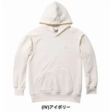 헬리한센 로고 스위트 후드티 아이보리 L