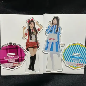 하나다 아이 아크릴 스탠드 2종 웬디즈 퍼스트 키친 콜라보