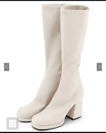 울트라 스트레치 청키힐 롱 부츠 zr1186 24.5cm