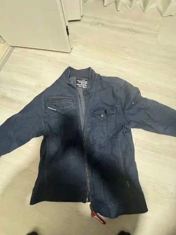 다크 블루 데님 자켓