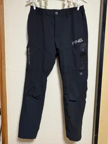 PING 테이퍼드 팬츠 전방향 스트레치 CORDURA 블랙 M 사이즈