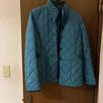 스카이블루 퀼팅 자켓 L 사이즈