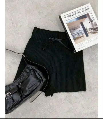 MURUA 리브 니트 큐롯 [ 숏팬츠 ]