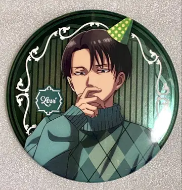 진격의 거인 x 프린스 호텔 메탈 캔뱃지 리바이