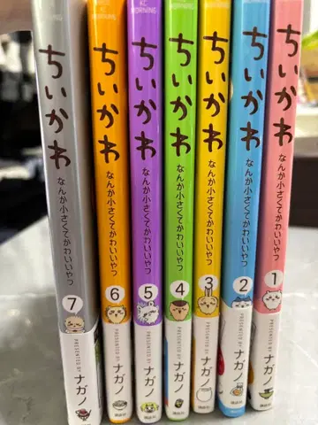 치이카와 (먼작귀) 코믹스 도서 세트 판매 오비 포함