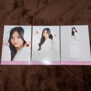 노기자카46 브로마이드 이노우에 나기 간지토끼 컴프