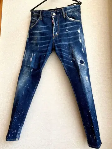 새상품급 DSQUARED 스케이터 데님 사이즈 48