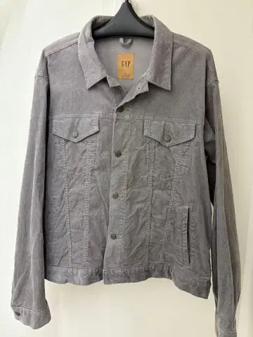 GAP 코듀로이 자켓 XL 그레이