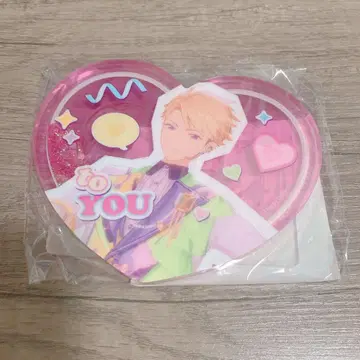 나루카미 아라시 BIG 하트 동상 아크릴 스탠드