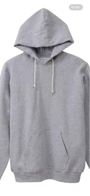 Champion C5-P101 후드티 M 옥스퍼드 그레이 빨간색 택