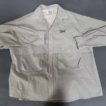 keboz 스트라이프 긴팔 셔츠