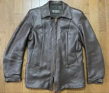 90년대 빈티지 가죽 자켓 (소가죽)