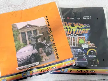 백투더퓨처 C상 토트백 2종 세트 드로리안 영화 복권