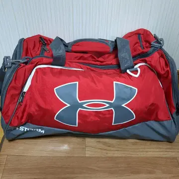 언더아머 보스턴 백 레드/그레이