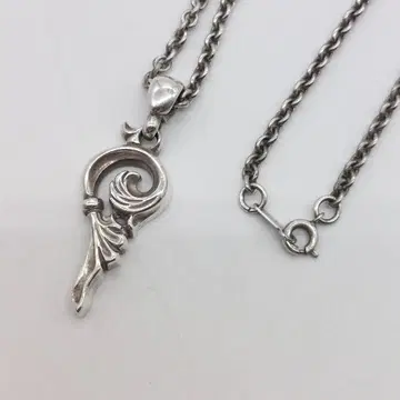 엠즈 컬렉션 목걸이 실버 깃털