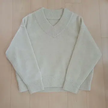 NOBLE 노블 YAK/야크 와이드 V넥 니트 [ 2024AW ]