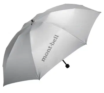 택 포함 미사용 새상품 몽벨 선블록 엄브렐라 55 라이트 그레이