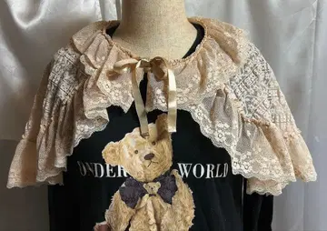 garland 가랜드 아이보리 레이스 숄