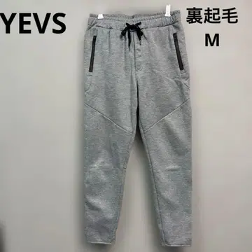 이븐스 조거 팬츠 남성용 지퍼 조거 스웨트 팬츠 속기모 M