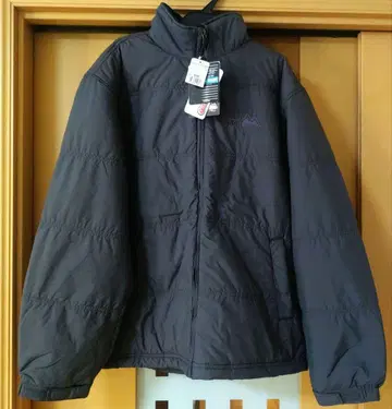 FIRST DOWN 진한 그레이 다운 자켓