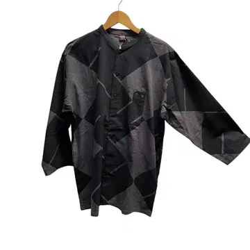 [카야] 히케시마토이 남성용 셔츠 블랙