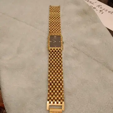 Jae R. Ratti 골드 쿼츠 손목시계